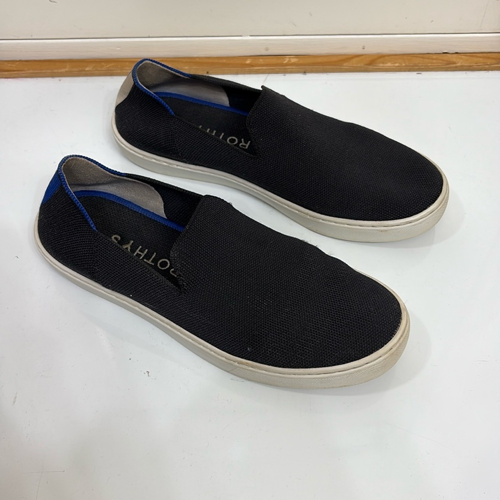 Rothy's Black Slip-On shoes woman’s size 9.5